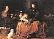 The Holy Family with a Bird